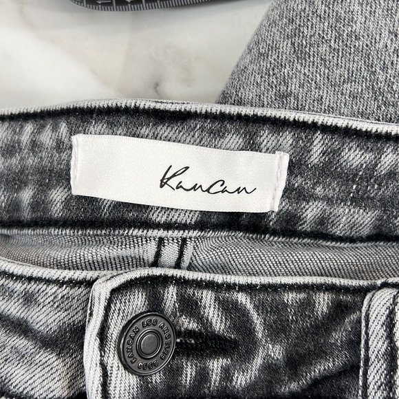 Kancan Jeans Womens 13/30 Nicole High Rise Super Skinny Gray Wash Denim Acid‎ - Picture 10 of 11